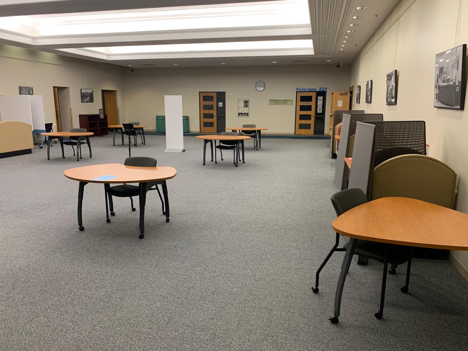 Mezzanine Level at Love Library South.