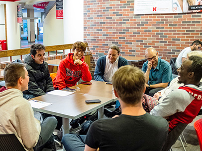 Coffee Talks meet Mondays and Thursdays at 3:30 p.m. in the Nebraska Union.