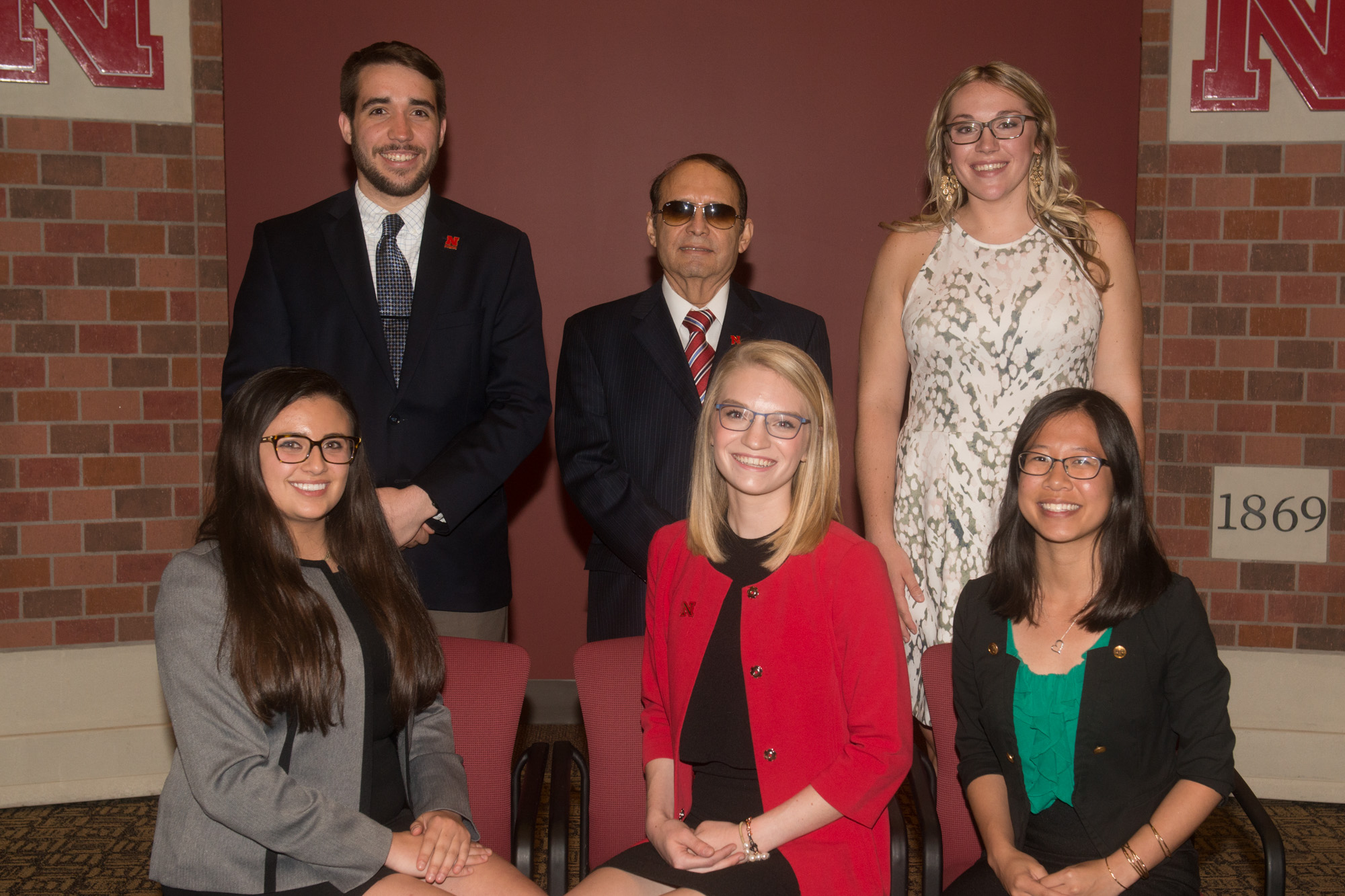 2017 Nebraska Outstanding Student Leadership Award finalists, not pictured: Angela Mercurio