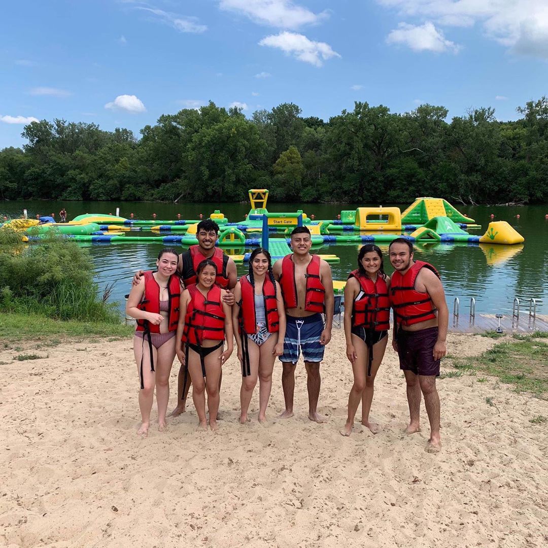 MASA members at a lake