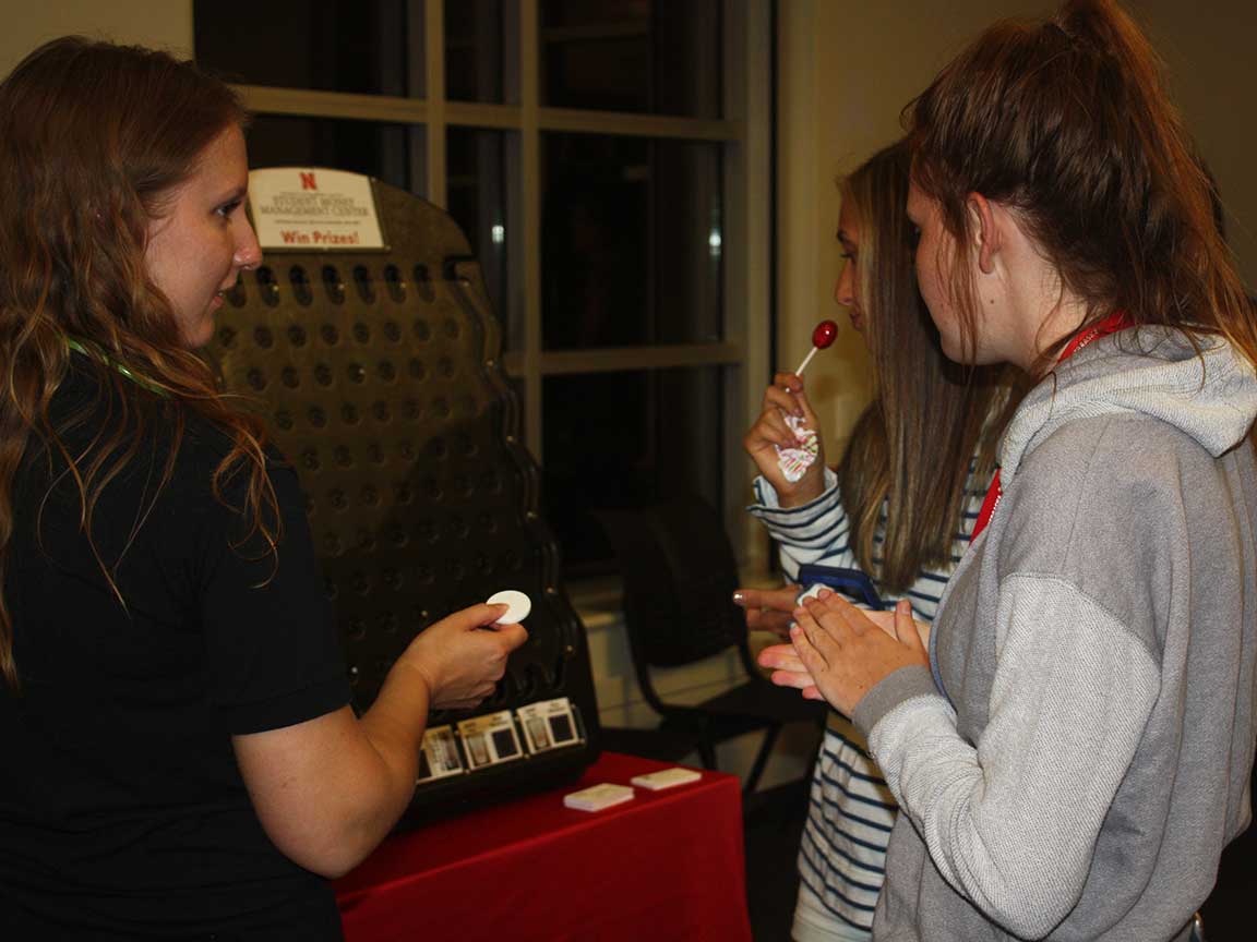 Big Red Welcome Student Money Management Center