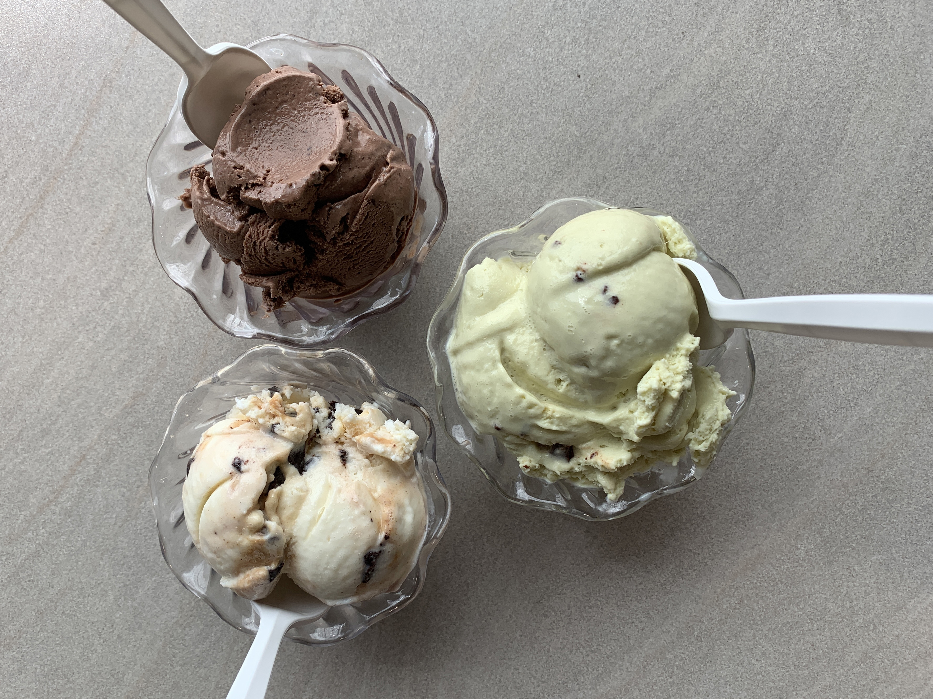 The Gelato Bar in the Abel Dining Complex scoops up a variety of elegant and tasty flavors. [Christopher Dulak | Student Affairs]