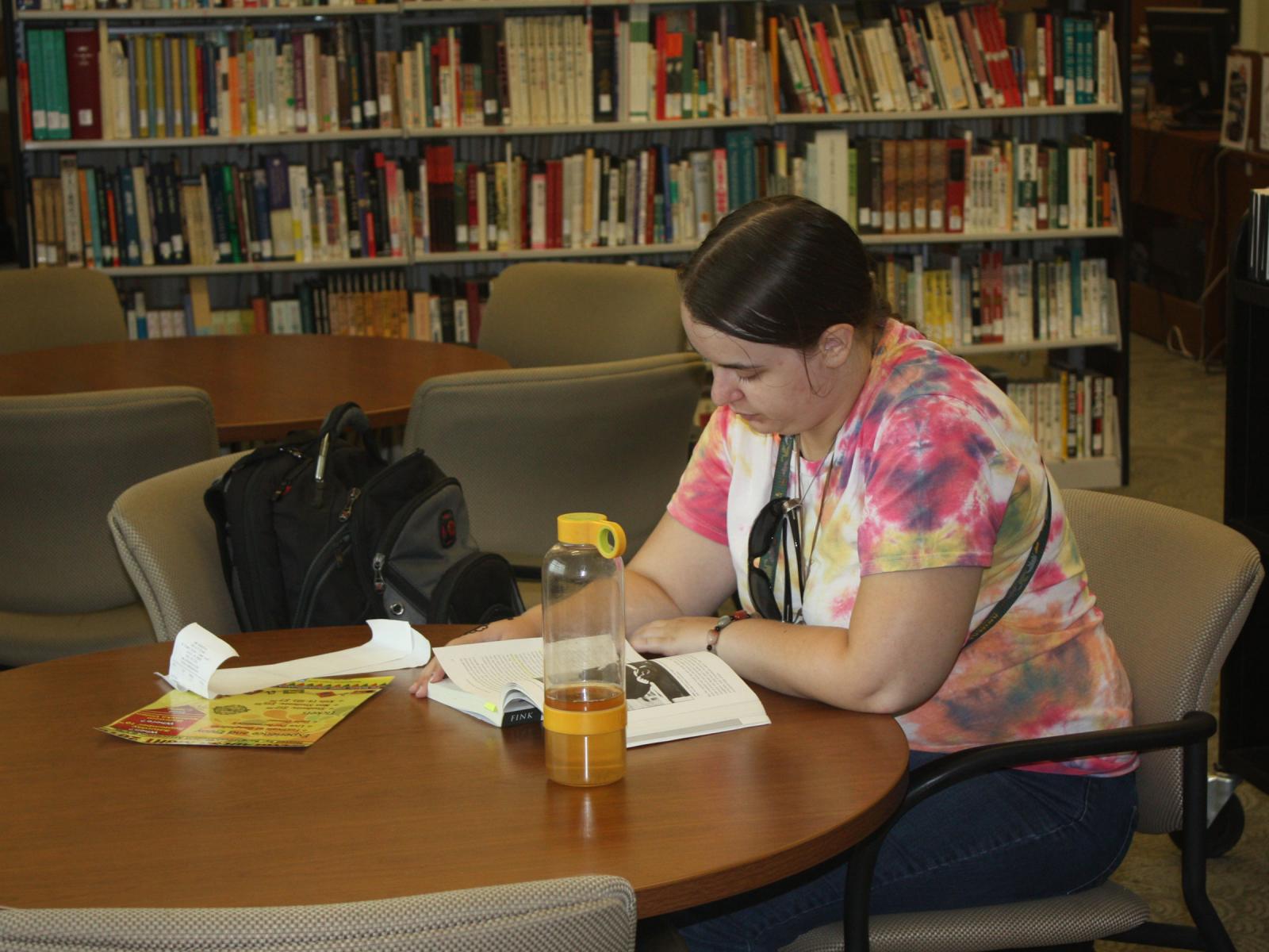 Nebraska student studies Japanese literature.