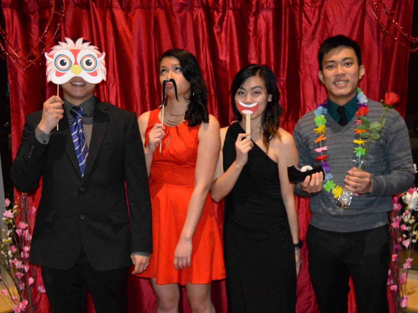 Students attend A Love Affair Gala at the University of Nebraska-Lincoln