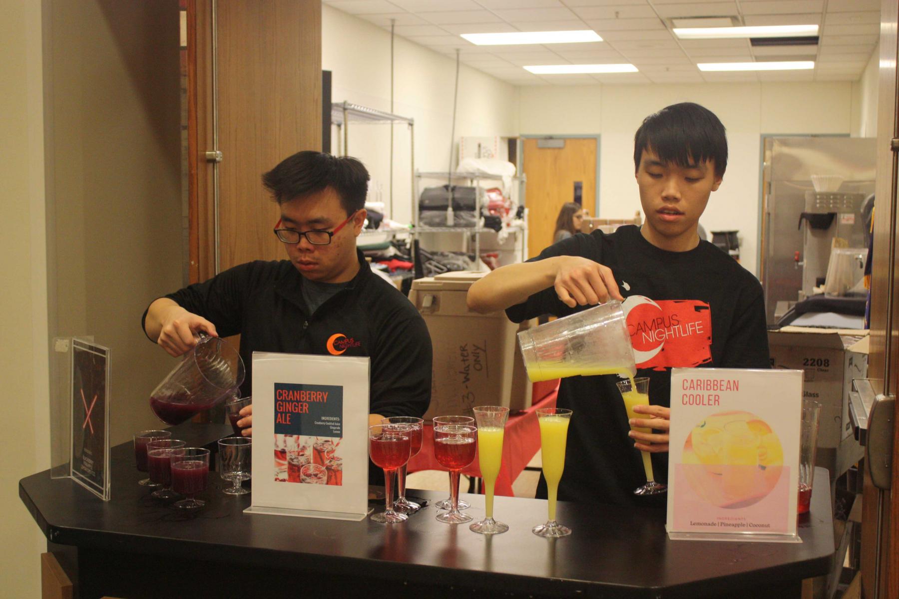 Mocktails at Union Take Over at the University of Nebraska