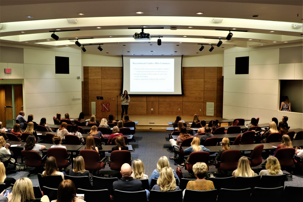 Sorority recruitment presentation