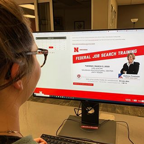 UNL Career Services instagram image.