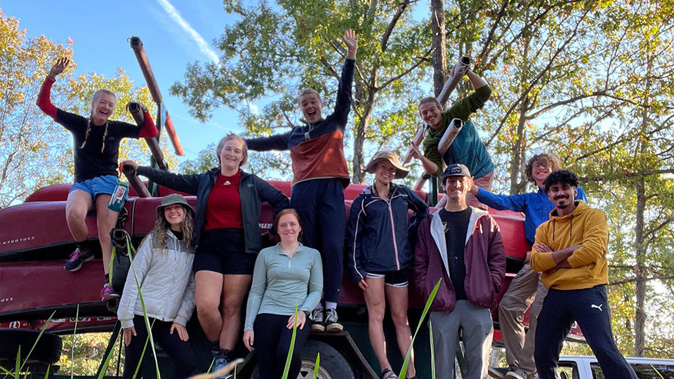 Buffalo River canoe trip with Outdoor Adventures at the University of Nebraska-Lincoln. [courtesy image]