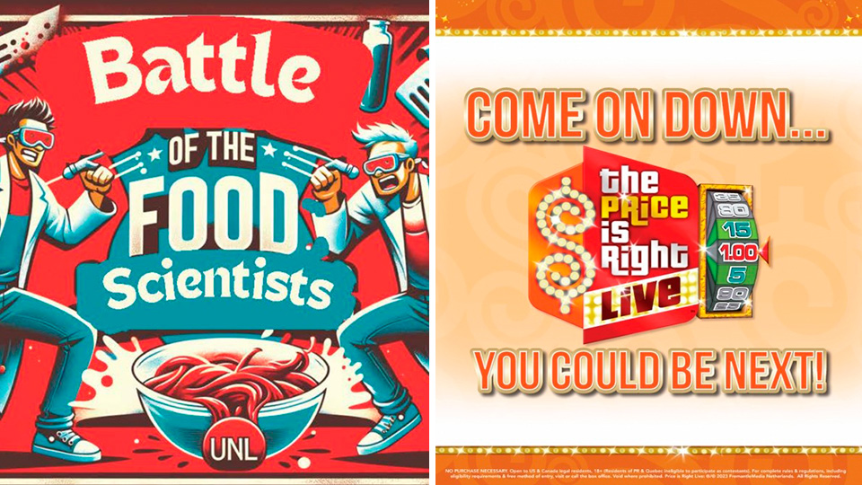 Battle of the Food Scientists / Price Is Right - On Stage