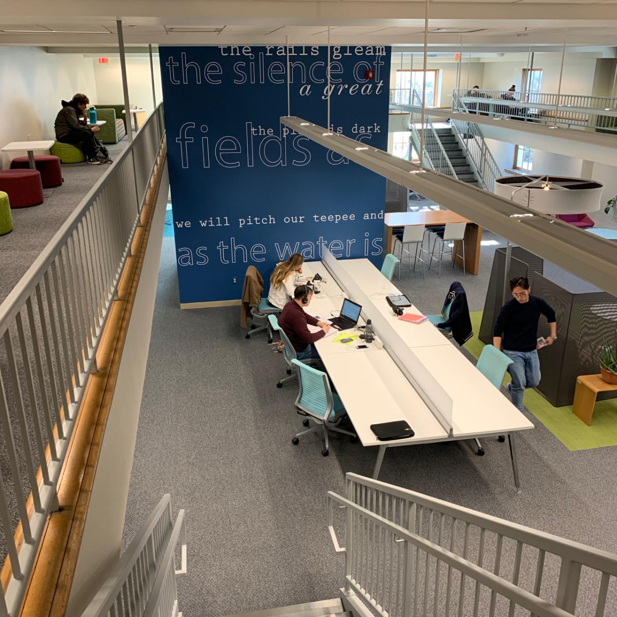 Mezzanine Room at Love Library.