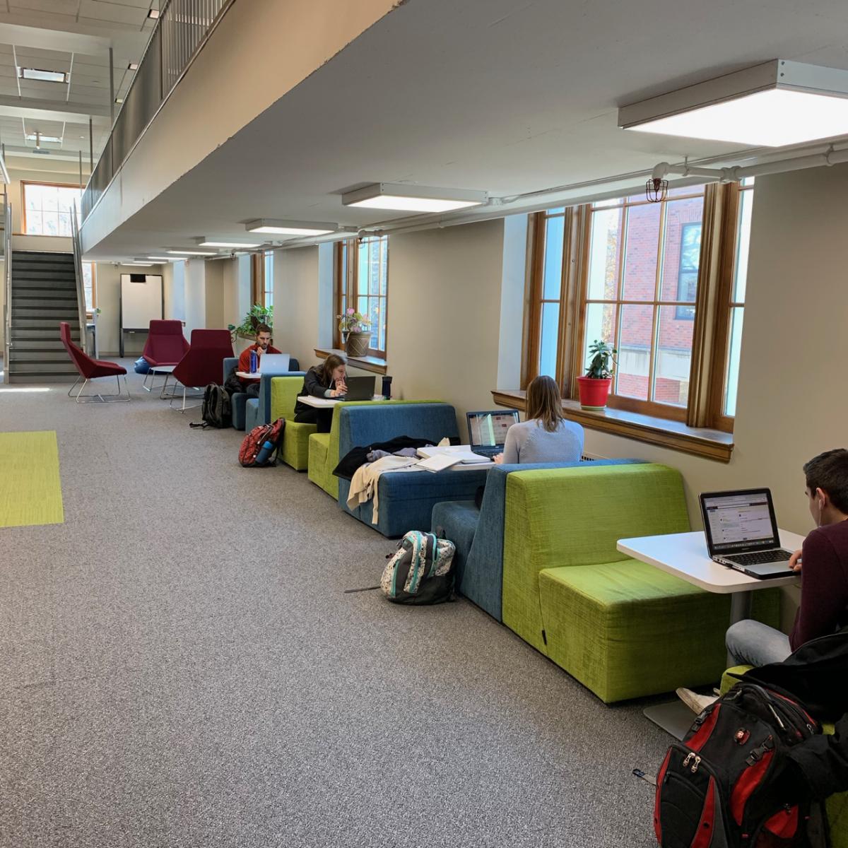 Mezzanine Room at Love Library.