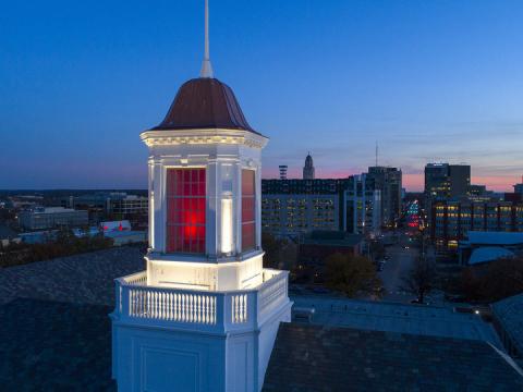 Nebraska cupola on Love Library