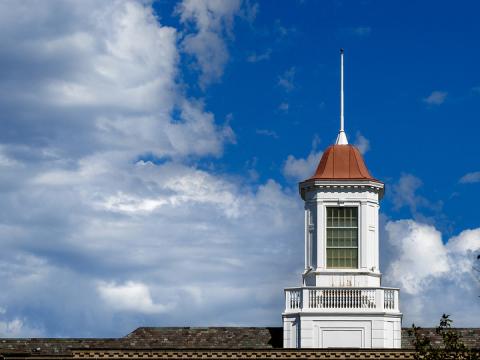 Cupola at Love Library on the University of Nebraska-Lincoln campus