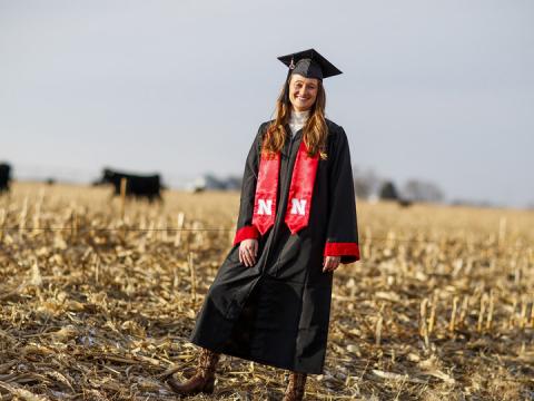 Natalie Jones, a fifth-generation Nebraska rancher and third-generation University of Nebraska-Lincoln grad, will start her next chapter from an office in Agricultural Hall as a media specialist.