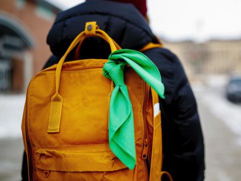 The Bandana Project is an awareness campaign that encourages members of the university community to tie green bandanas to personal items as a way to remove the stigma attached to mental health issues.