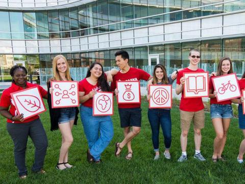 Peer coaches from Big Red Resilience & Well-being