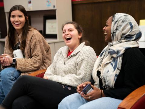 Freshman Campus Leadership Associates meet inside of the Nebraska Union on Wednesday, Dec. 4, 2019, in Lincoln, Nebraska. | Daily Nebraskan