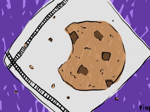 Cookie drawing | Art by Lindsey Pinkerton, Daily Nebraskan