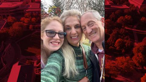 Elizabeth Neill (center) with members of her family. (courtesy image)