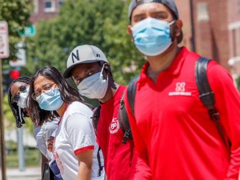 Medical staff at the University Health Center advise students to thoroughly wash and dry their face coverings after every use.